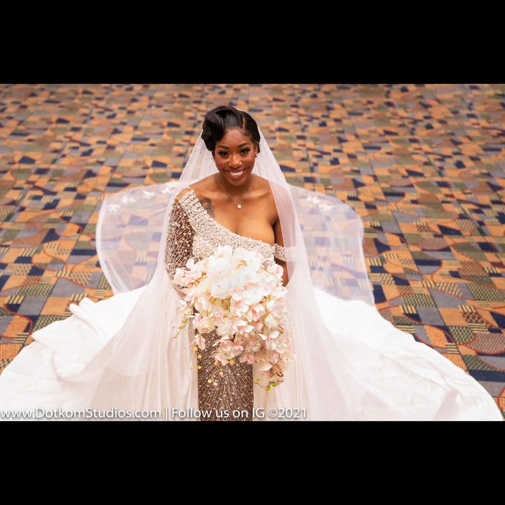 Glam wedding dresses